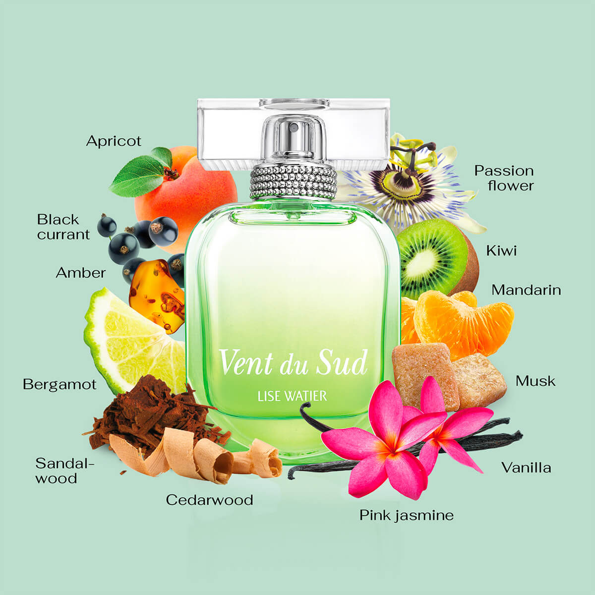 Vent du Sud Eau de Toilette Spray - 50mL - Watier