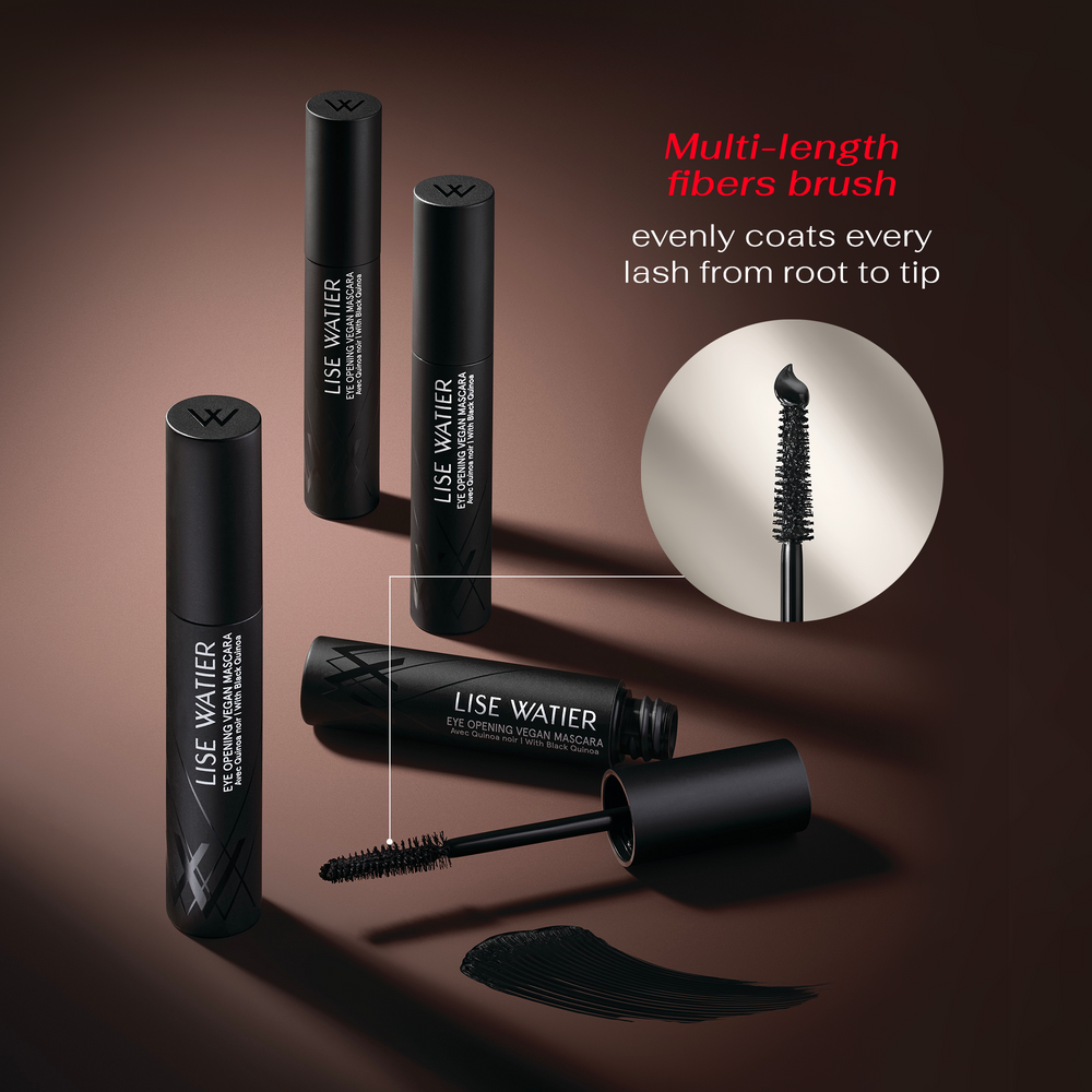 Regard Infini Végane Mascara avec quinoa noir