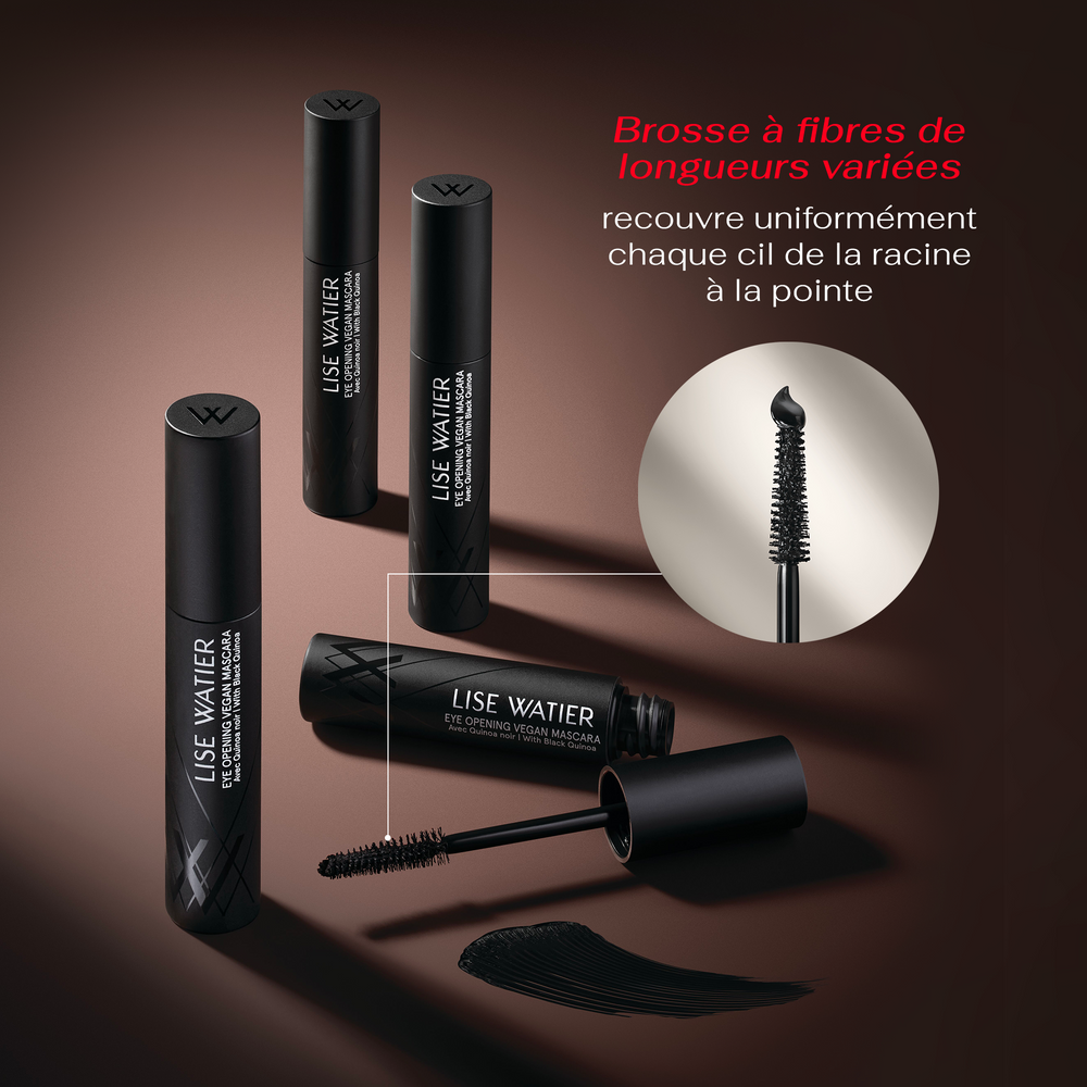 Regard Infini Végane Mascara avec quinoa noir