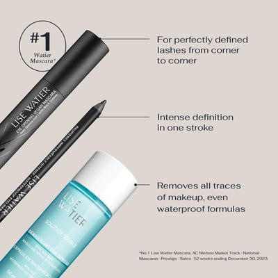 Regard Infini Végane Mascara avec quinoa noir