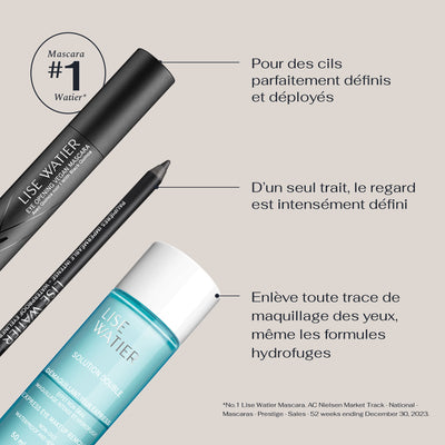 Regard Infini Végane Mascara avec quinoa noir