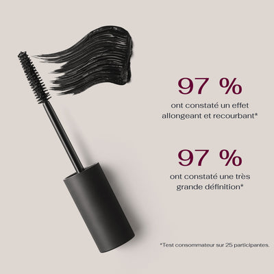 Regard Infini Végane Mascara avec quinoa noir
