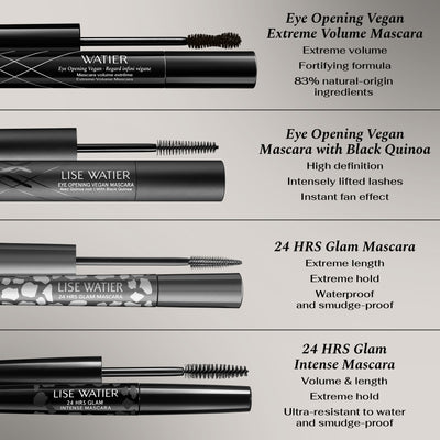 Eye Opening Vegan Mascara with Black Quinoa