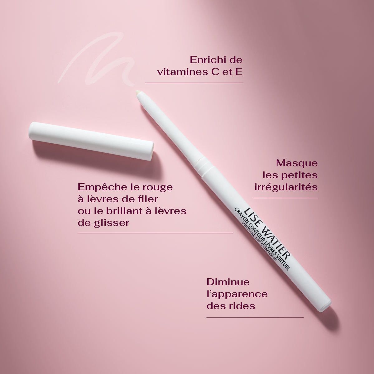 Crayon contour lèvres virtuel