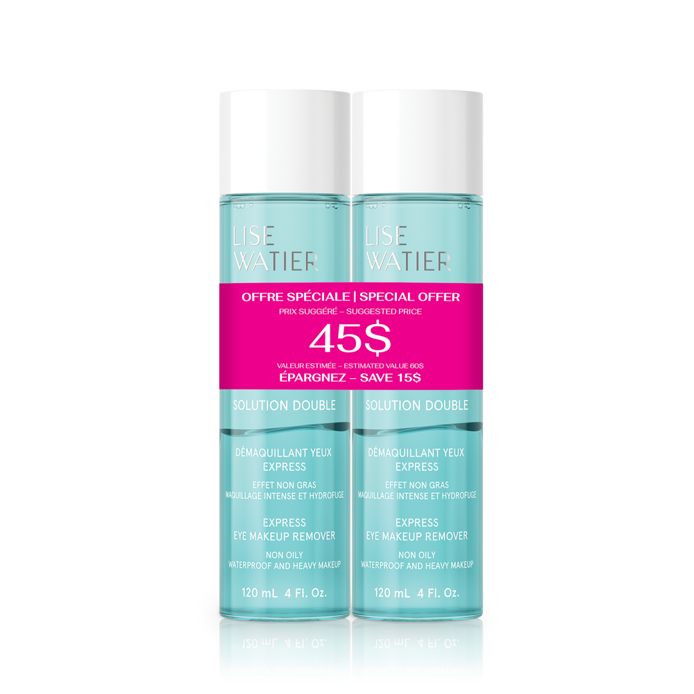 Duo Solution Double Démaquillant yeux express