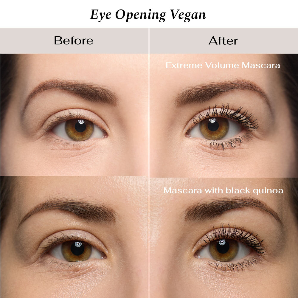 Eye Opening Vegan Mascara with Black Quinoa