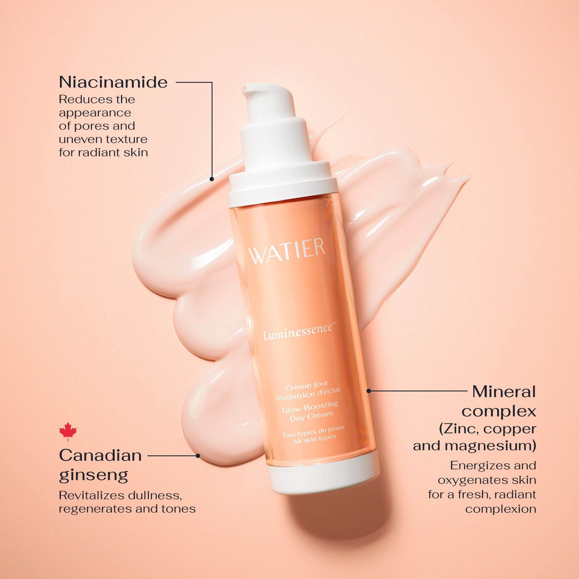Lumière Valecia Foundation & Cream 26g Luminessence Glow-Boosting Day Cream – Watier
