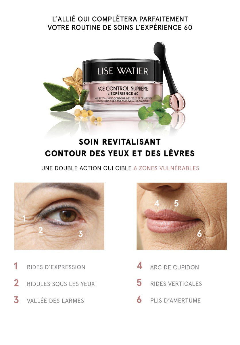 Age Control Supreme L'Expérience 60 Soin revitalisant contour des yeux et des lèvres