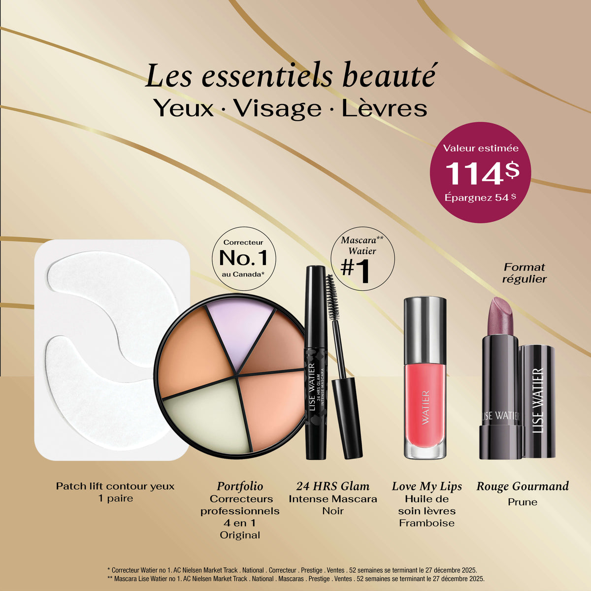 Coffret Les essentiels beauté