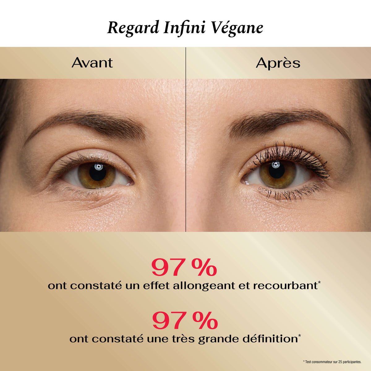 Coffret yeux Mascara Regard infini végane